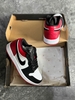 (Chính Hãng) Giày nam Air Jordan 1 Low Black Toe 553558-116