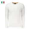 ÁO THUN DÀI TAY NAM MÀU TRẮNG - HUGO BOSS - NHẬP KHẨU CHÍNH HÃNG TỪ ITALIA