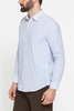 ÁO SƠ MI DÀI TAY NAM PHỐI VẢI LINEN VÀ COTTON HỌA TIẾT KẺ SỌC T220A1251X – CARRERA JEANS - NHẬP KHẨU CHÍNH NGẠCH TỪ Ý