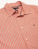 ÁO SƠ MI NAM HỌA TIẾT KẺ SỌC MÀU BRILLIANT ORANGE MW0MW39161_0DM - TOMMY HILFIGER - NHẬP KHẨU CHÍNH HÃNG TỪ Ý