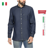 ÁO SƠ MI NAM DENIM LYOCELL DÀI TAY 211A1227A – CARRERA JEANS - NHẬP KHẨU CHÍNH NGẠCH TỪ Ý