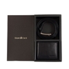 GIFT SET VÍ VÀ THẮT LƯNG DA THẬT MÀU ĐEN 919969-10 – GIANNI CONTI - SẢN XUẤT THỦ CÔNG TẠI ITALY