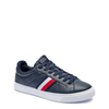 GIÀY SNEAKER NAM MÀU XANH THAN - TOMMY HILFIGER - NHẬP KHẨU CHÍNH HÃNG TỪ Ý