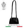 TÚI ĐEO CHÉO DA CALFSKIN 2120 - Black -  MEDICI OF FLORENCE - SẢN XUẤT THỦ CÔNG TẠI ITALIA