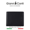 VÍ DA THẬT NAM MÀU ĐEN - XÁM 587750-14 – GIANNI CONTI - SẢN XUẤT THỦ CÔNG TỪ ITALY