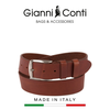 THẮT LƯNG DA THẬT NAM MÀU NÂU 5155445-40-25 - GIANNI CONTI - SẢN XUẤT THỦ CÔNG TỪ ITALIA