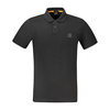 ÁO POLO NAM CỘC TAY SLIM FIT MÀU ĐEN - BOSS - NHẬP KHẨU CHÍNH HÃNG TỪ ITALIA
