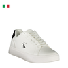 GIÀY SNEAKER NAM MÀU TRẮNG - CALVIN KLEIN - NHẬP KHẨU CHÍNH HÃNG TỪ Ý