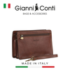 CLUTCH NAM DA THẬT MÀU NÂU NHẠT 912019-25 – GIANNI CONTI - SẢN XUẤT THỦ CÔNG TỪ ITALY