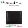 VÍ DA THẬT NAM MÀU ĐEN 917022-10 – GIANNI CONTI - SẢN XUẤT THỦ CÔNG TẠI ITALY