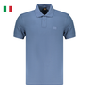ÁO POLO NAM CỘC TAY SLIM FIT MÀU XANH - BOSS - NHẬP KHẨU CHÍNH HÃNG TỪ ITALIA