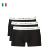 PACK 3 QUẦN SỊP ĐÙI NAM MÀU ĐEN - TOMMY HILFIGER - NHẬP KHẨU CHÍNH HÃNG TỪ Ý