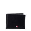 VÍ NAM DA THẬT MÀU ĐEN 31TL22X060-001 - TOMMY HILFIGER - NHẬP KHẨU CHÍNH HÃNG TỪ MỸ