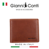 VÍ DA THẬT NAM MÀU NÂU 917220-25 – GIANNI CONTI - SẢN XUẤT THỦ CÔNG TẠI ITALY