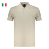 ÁO POLO NAM CỘC TAY SLIM FIT MÀU BE - BOSS - NHẬP KHẨU CHÍNH HÃNG TỪ ITALIA