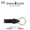 MÓC KHÓA BẰNG DA THẬT MÀU ĐEN 9409756-10 – GIANNI CONTI - SẢN XUẤT THỦ CÔNG TẠI ITALY