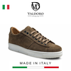 GIÀY SNEAKER DA THẬT NAM (3000 Camoscio Tabacco) - VALDORO - SẢN XUẤT TẠI ITALY