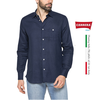 ÁO SƠ MI DÀI TAY NAM VẢI LANH HỖN HỢP T213A1254A – CARRERA JEANS - NHẬP KHẨU CHÍNH HÃNG TỪ Ý