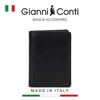 VÍ DA THẬT NAM MÀU ĐEN 9447165-10 – GIANNI CONTI - SẢN XUẤT THỦ CÔNG TẠI ITALY