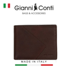 VÍ DA THẬT NAM MÀU NÂU 4777100-20 – GIANNI CONTI - SẢN XUẤT THỦ CÔNG TẠI ITALY