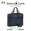 TÚI LAPTOP DA THẬT MÀU XANH 6051320-40 – GIANNI CONTI - SẢN XUẤT THỦ CÔNG TẠI ITALY
