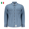 ÁO SƠ MI DENIM NAM DÀI TAY - U.S. GRAND POLO - NHẬP KHẨU CHÍNH HÃNG TỪ Ý