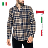 ÁO SƠ MI NAM VẢI DẠ FLANNEL COTTON 213B1220A – CARRERA JEANS - NHẬP KHẨU CHÍNH NGẠCH TỪ Ý