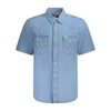 ÁO SƠ MI DENIM NAM CỘC TAY – WRANGLER - NHẬP KHẨU CHÍNH HÃNG TỪ Ý