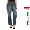 QUẦN BAGGY JEANS NỮ MÀU XANH ĐẬM - CARRERA JEANS - NHẬP KHẨU CHÍNH HÃNG TỪ ITALIA