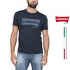 ÁO THUN NAM CỘC TAY BASIC MÀU XANH BLUE NIGHTS IN LOGO – CARRERA JEANS - NHẬP KHẨU CHÍNH HÃNG TỪ Ý