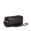 CLUTCH NAM DA THẬT MÀU ĐEN 912200-10 – GIANNI CONTI - SẢN XUẤT THỦ CÔNG TỪ ITALY