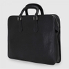 TÚI ĐỰNG LAPTOP DA CALFSKIN CAO CẤP 081 - Black -  MEDICI OF FLORENCE - SẢN XUẤT THỦ CÔNG TẠI ITALIA