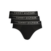 PACK 3 QUẦN SỊP TAM GIÁC NAM MÀU ĐEN - TOMMY HILFIGER - NHẬP KHẨU CHÍNH HÃNG TỪ Ý