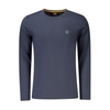 ÁO THUN DÀI TAY NAM MÀU XANH THAN - HUGO BOSS - NHẬP KHẨU CHÍNH HÃNG TỪ ITALIA