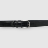 THẮT LƯNG DA THẬT CAO CẤP 1010-35 MÀU ĐEN - MEDICI OF FLORENCE - SẢN XUẤT THỦ CÔNG TẠI ITALIA