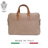 TÚI LAPTOP CALFSKIN 110 DL - Acacia -  MEDICI OF FLORENCE - SẢN XUẤT THỦ CÔNG TẠI ITALIA