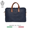TÚI LAPTOP CALFSKIN 110 DL - Denim -  MEDICI OF FLORENCE - SẢN XUẤT THỦ CÔNG TẠI ITALIA