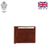 VÍ ĐỰNG THẺ DA CALFSKIN 016 2 - RUST - MEDICI OF FLORENCE - NHẬP KHẨU CHÍNH HÃNG TỪ ITALIA