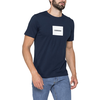 ÁO THUN NAM CỘC TAY BASIC MÀU XANH BLUE IN LOGO – CARRERA JEANS - NHẬP KHẨU CHÍNH HÃNG TỪ Ý