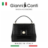 TÚI XÁCH NỮ DA THẬT MÀU ĐEN 9493013-10 – GIANNI CONTI - SẢN XUẤT THỦ CÔNG TẠI ITALY