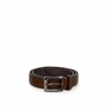 THẮT LƯNG DA THẬT NAM MÀU NÂU ĐEN 5155440-35-28 - GIANNI CONTI - SẢN XUẤT THỦ CÔNG TẠI ITALIA