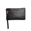 CLUTCH DA THẬT NAM MÀU NÂU ĐEN 582201-28 – GIANNI CONTI - SẢN XUẤT THỦ CÔNG TẠI ITALY