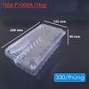 Hộp nhựa đựng trái cây 1 kg P1000A