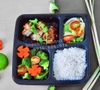 Hộp nhựa đựng cơm 4 ngăn jb26