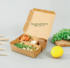 Hộp Giấy Kraft 4 Ngăn