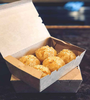 Hộp giấy kraft đựng thực phẩm 2100ml – nắp giấy liền