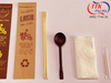 In túi combo đũa muỗng cho suất ăn công nghiệp