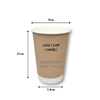 Ly giấy kraft 14oz 2 lớp (360ml)- giấy trắng/ kraft