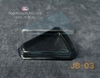 Hộp nhựa tam giác đế đen đựng bánh JB03