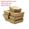 Hộp giấy kraft đựng thức ăn